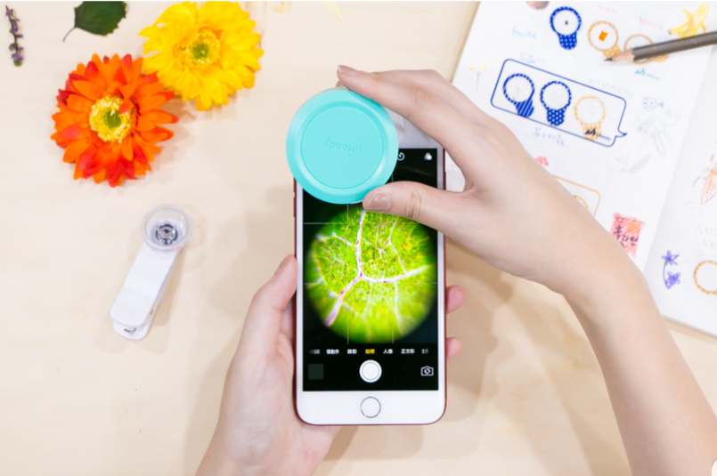 uHandy ﻿行動生物顯微鏡 結合手機一探微米大世界